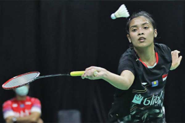 Unggulan utama Gregoria Mariska Tunjung melalui laga tidak mudah untuk lolos ke semifi nal turnamen internal PBSI