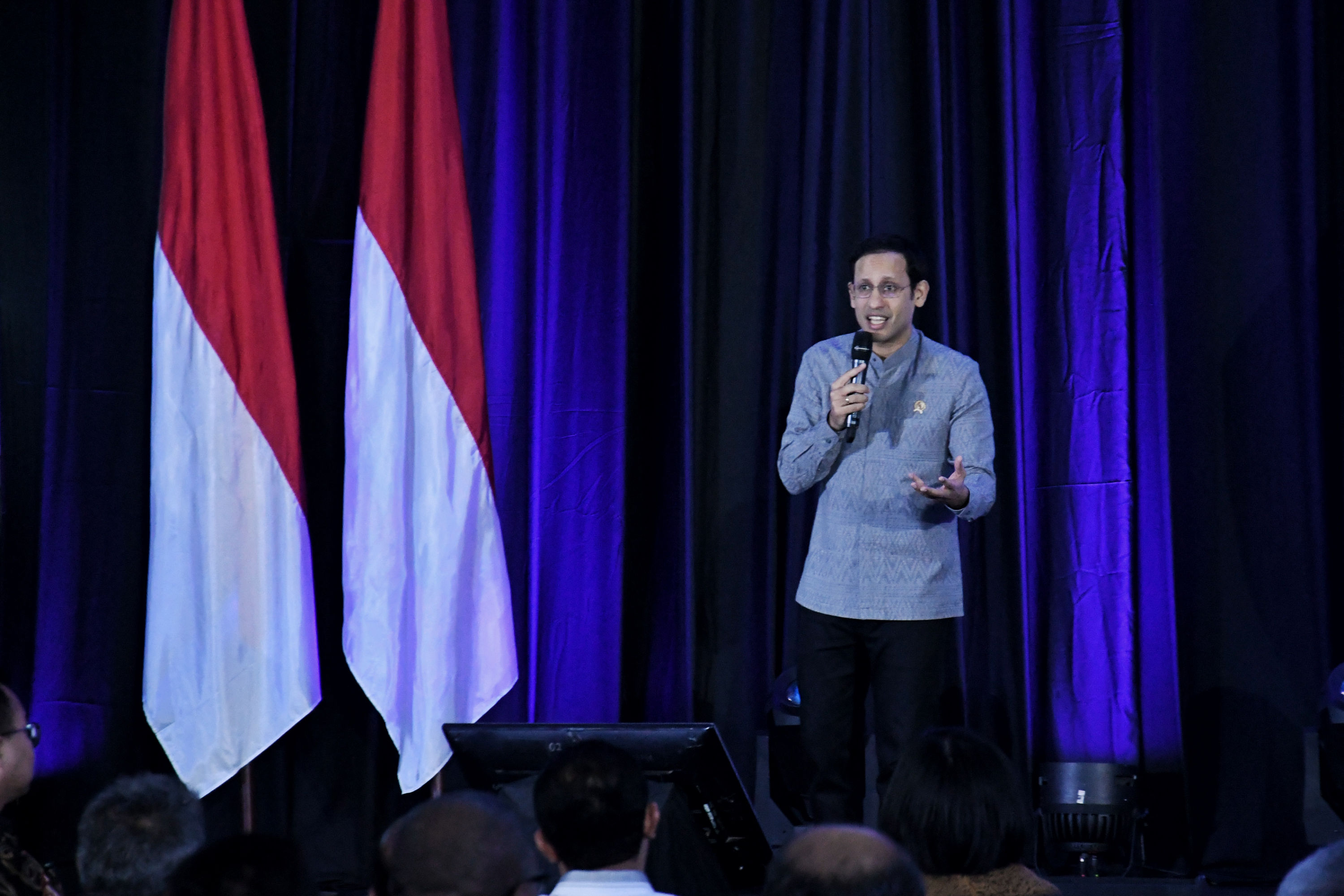 Menteri Pendidikan dan Kebudayaan (Mendikbud) Nadiem Anwar Makarim saat membuka acara peluncuran program Merdeka Belajar beberapa waktu lalu