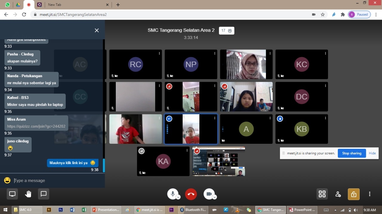 Uji coba SMC 4.0 secara daring