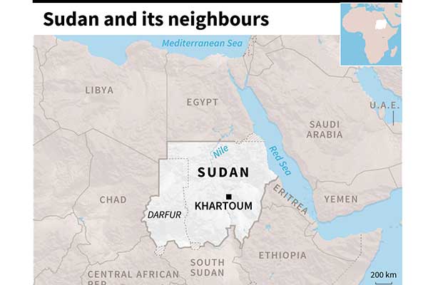 Warga Darfur jadi target serangan