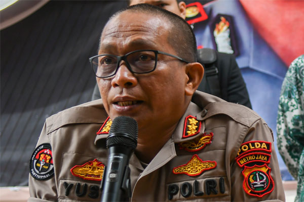 Kabid Humas Polda Metro Jaya Kombes Pol Yusri Yunus 