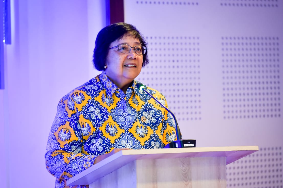 Menteri Lingkungan Hidup dan Kehutanan (LHK) Siti Nurbaya.