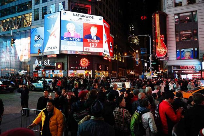 ILUSTRASI : Sudut Times Square