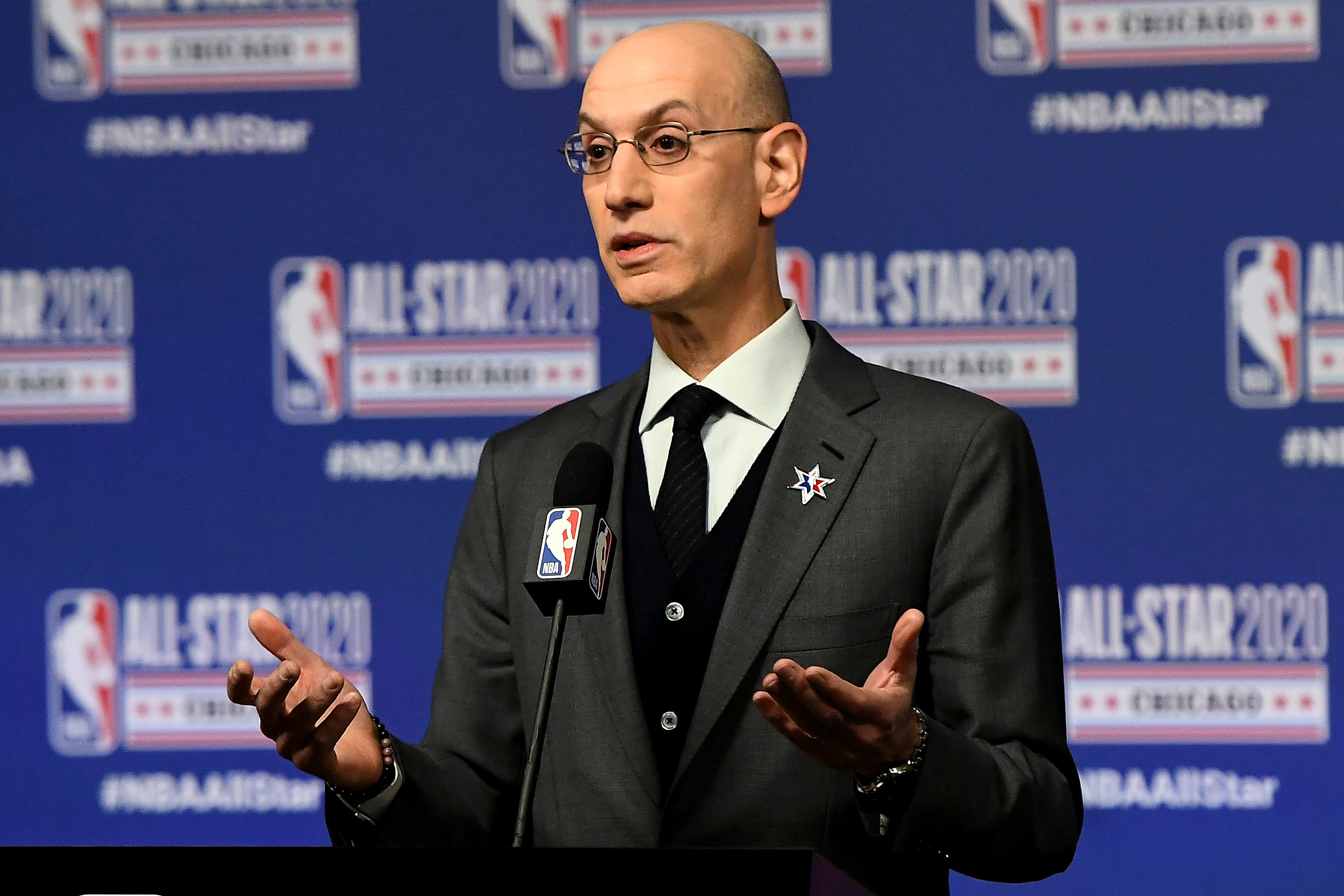 Komisioner NBA Adam Silver 