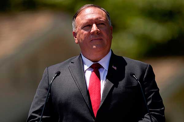 Menteri Luar Negeri Amerika Serikat Mike Pompeo 