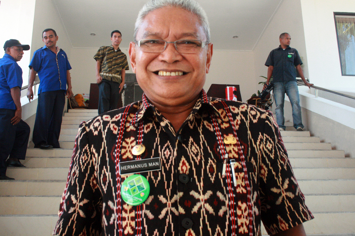 Wakil Wali Kota Kupang Herman Man 
