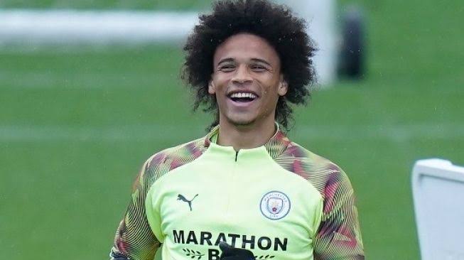 Pemain Bayern Muenchen Leroy Sane