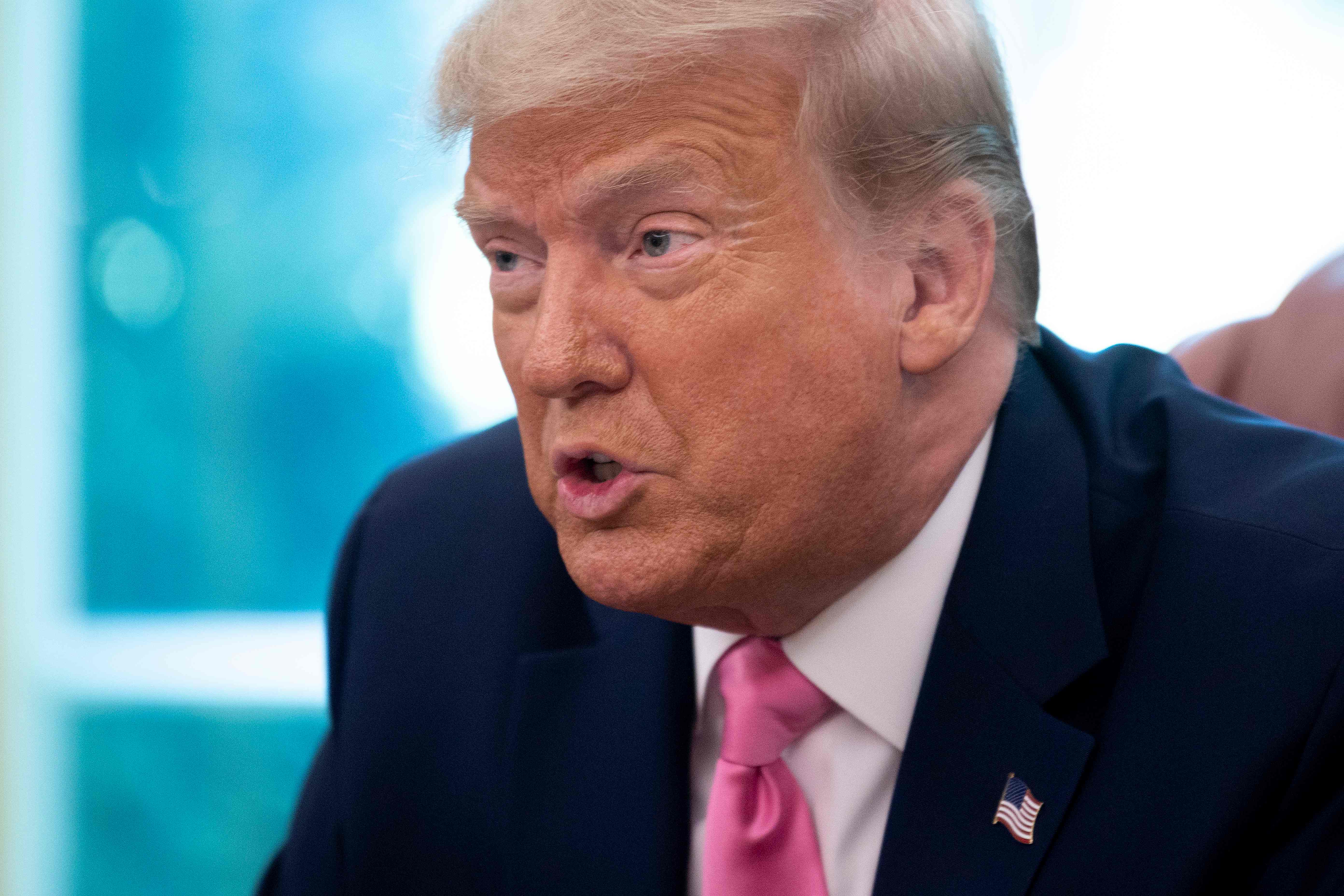 Presiden Amerika Serikat Donald Trump