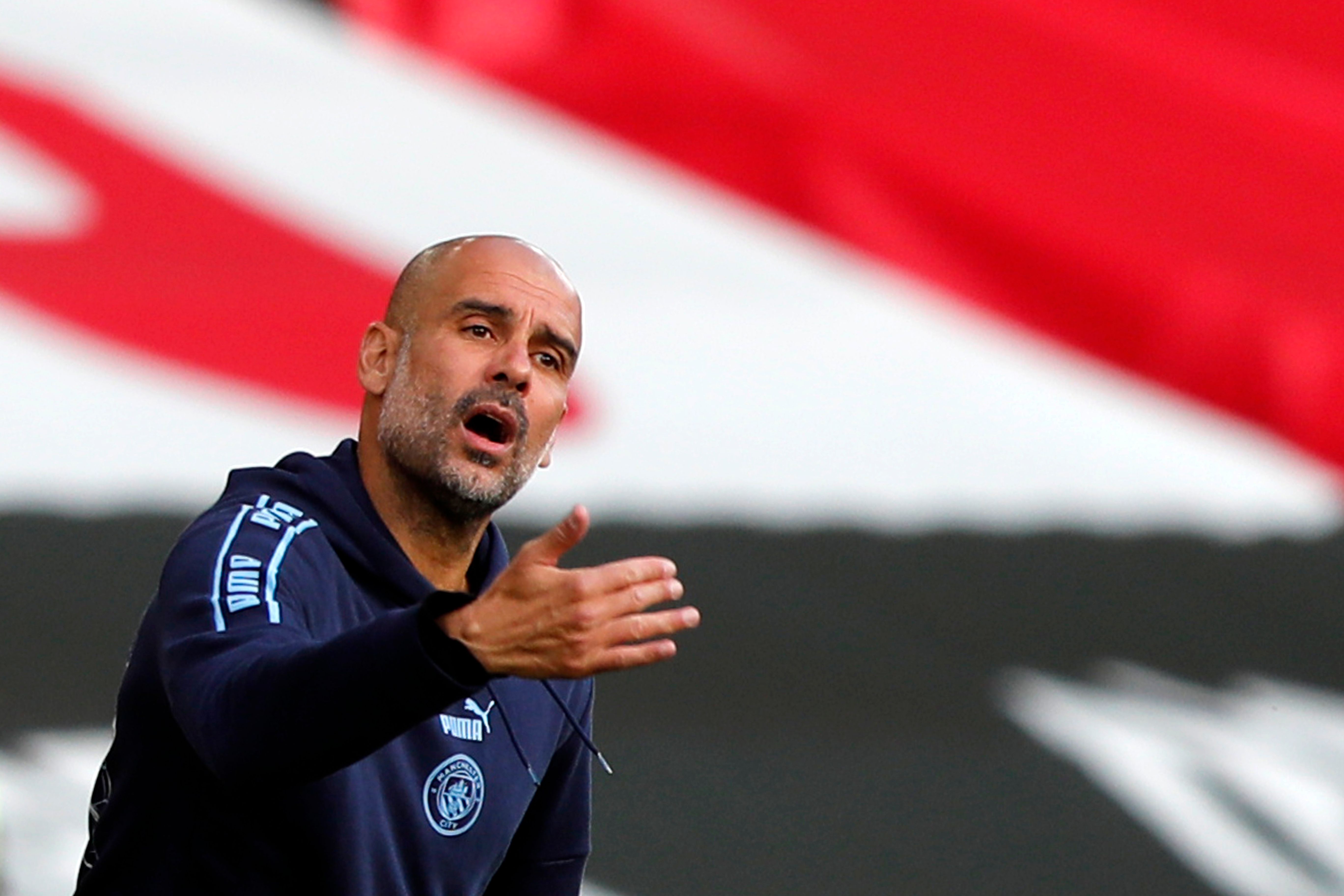 Pelatih Manchester City Pep Guardiola