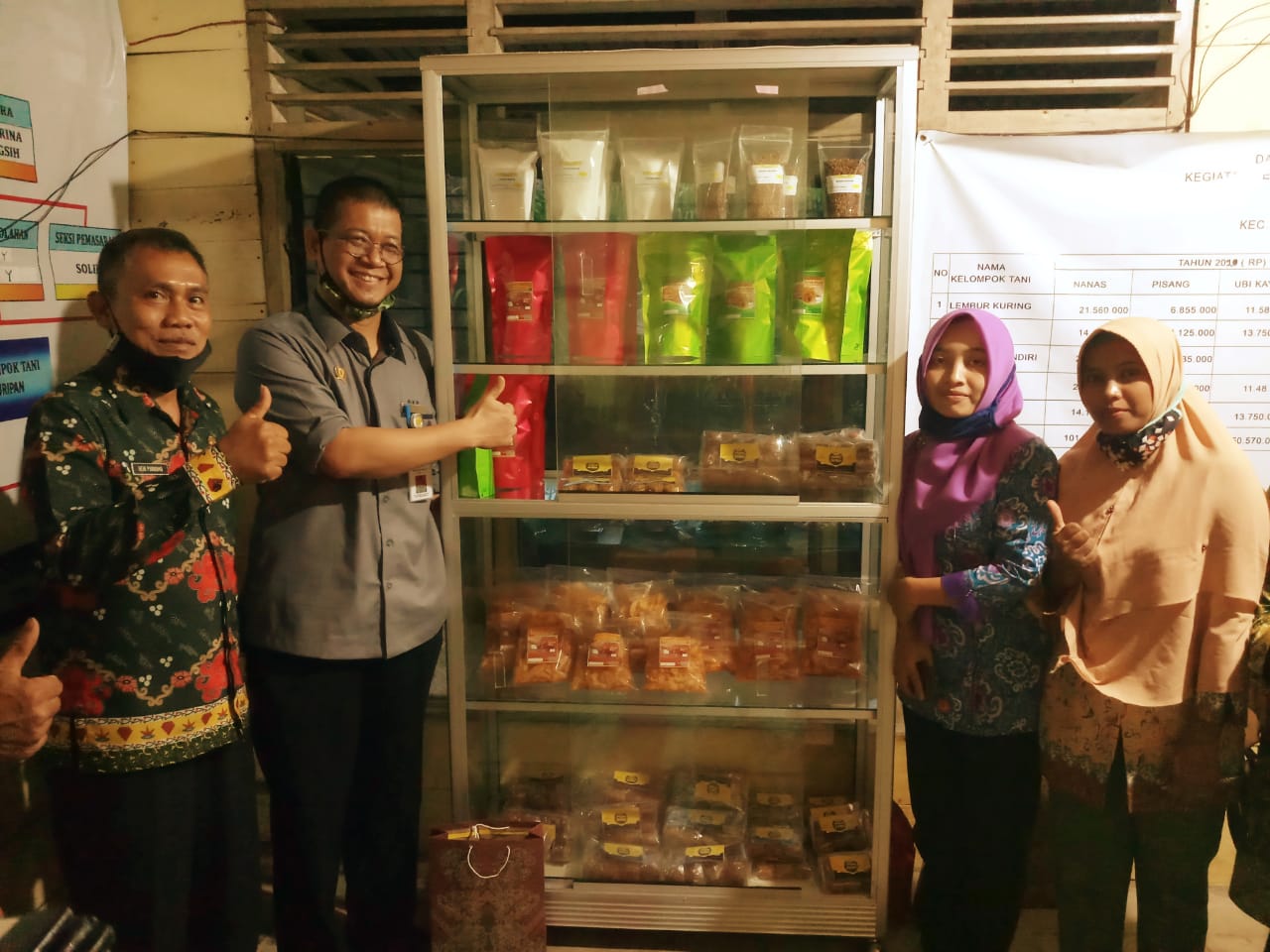 Kunjungan ke Desa Tanah Tinggi, Kecamatan Padang Jaya, Bengkulu Utara, yang kembangkan pangan lokal.