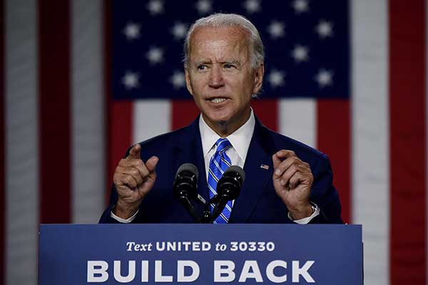 Calon presiden Amerika Serikat dari Partai Demokrat, Joe Biden
