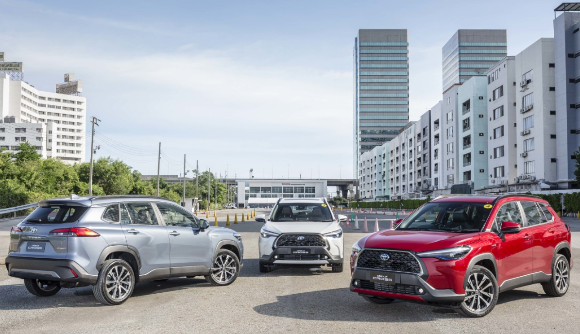 Toyota Corolla Crossover-SUV mulai dijual di Thailand pada 24 Juli 2020. 