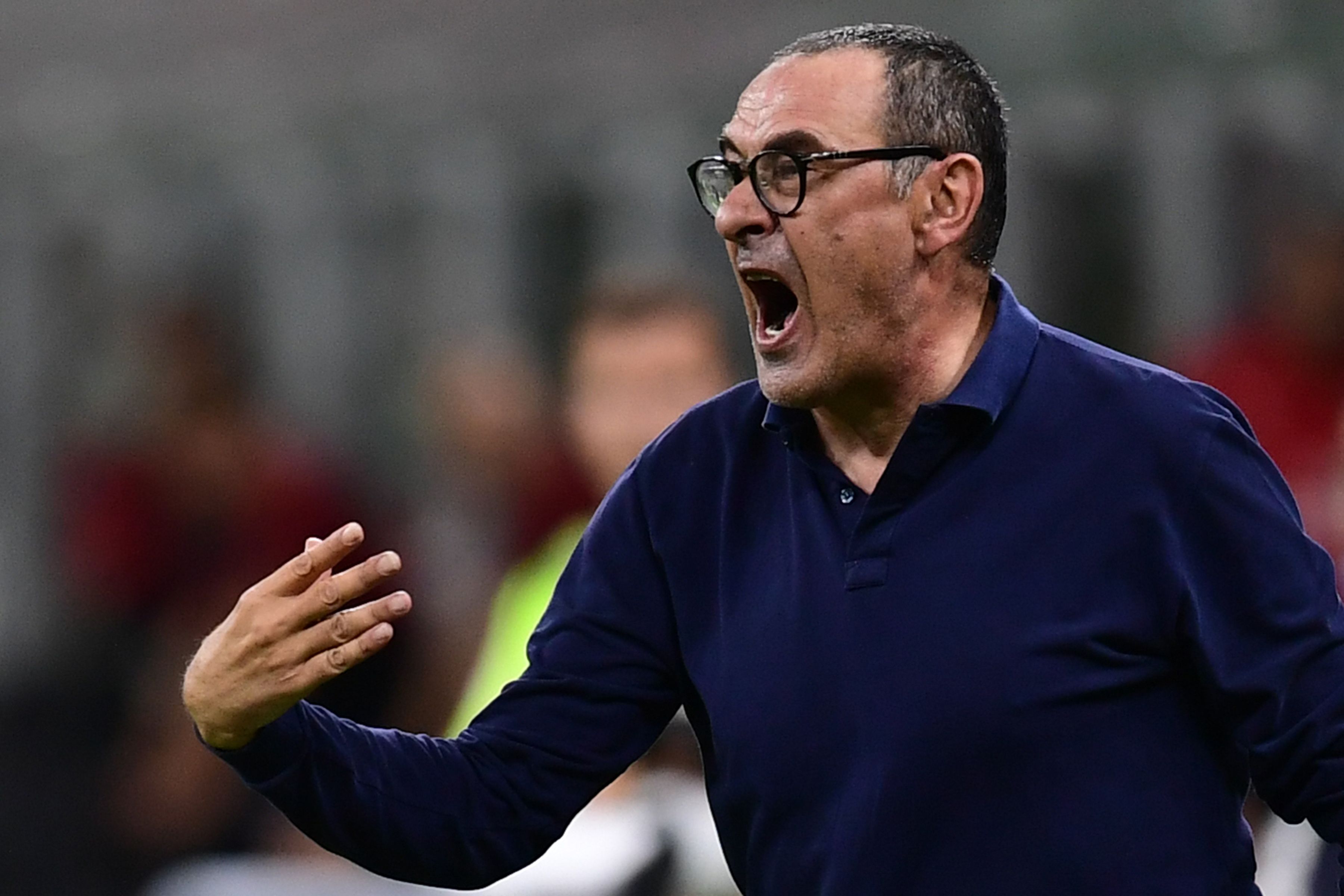 Pelatih Juventus Mauricio Sarri