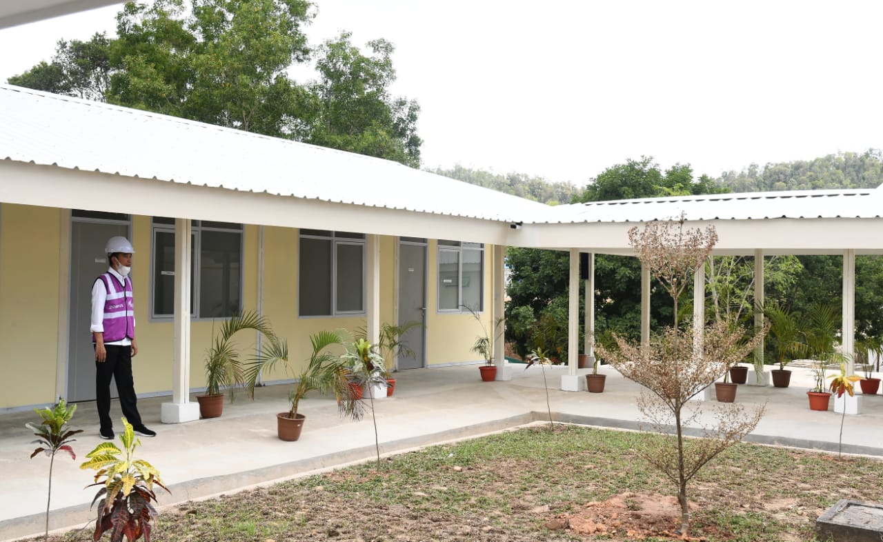 Presiden tinjau RSKI Pulau Galang