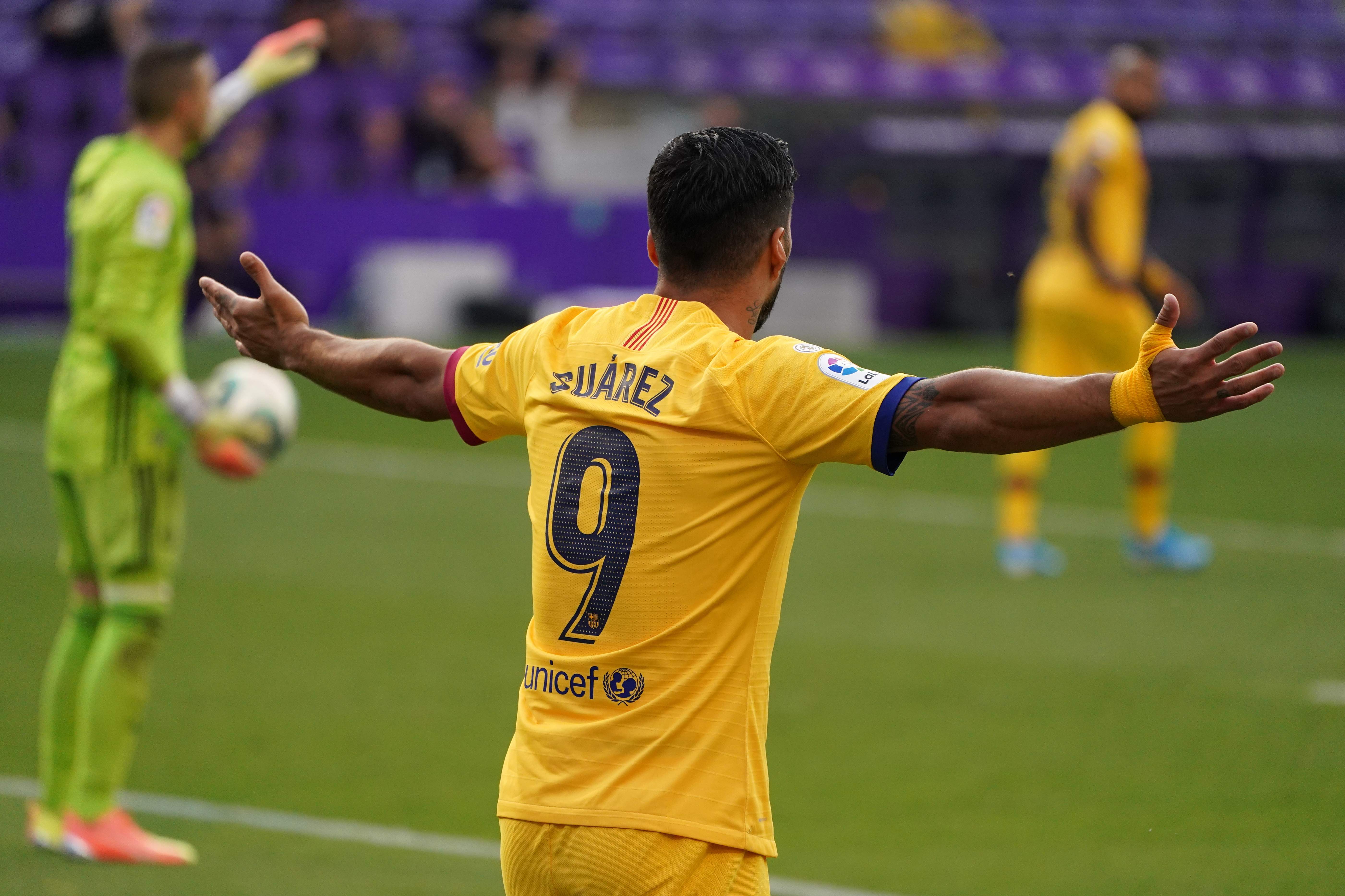 Penyerang Barcelona Luis Suarez