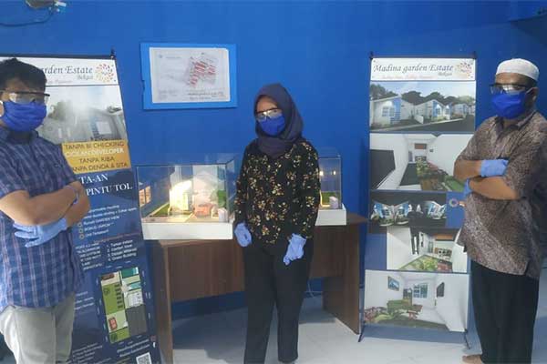 Donasi untuk warga tedampak Covid-19 dari PT. Azurit Nuansa Medina