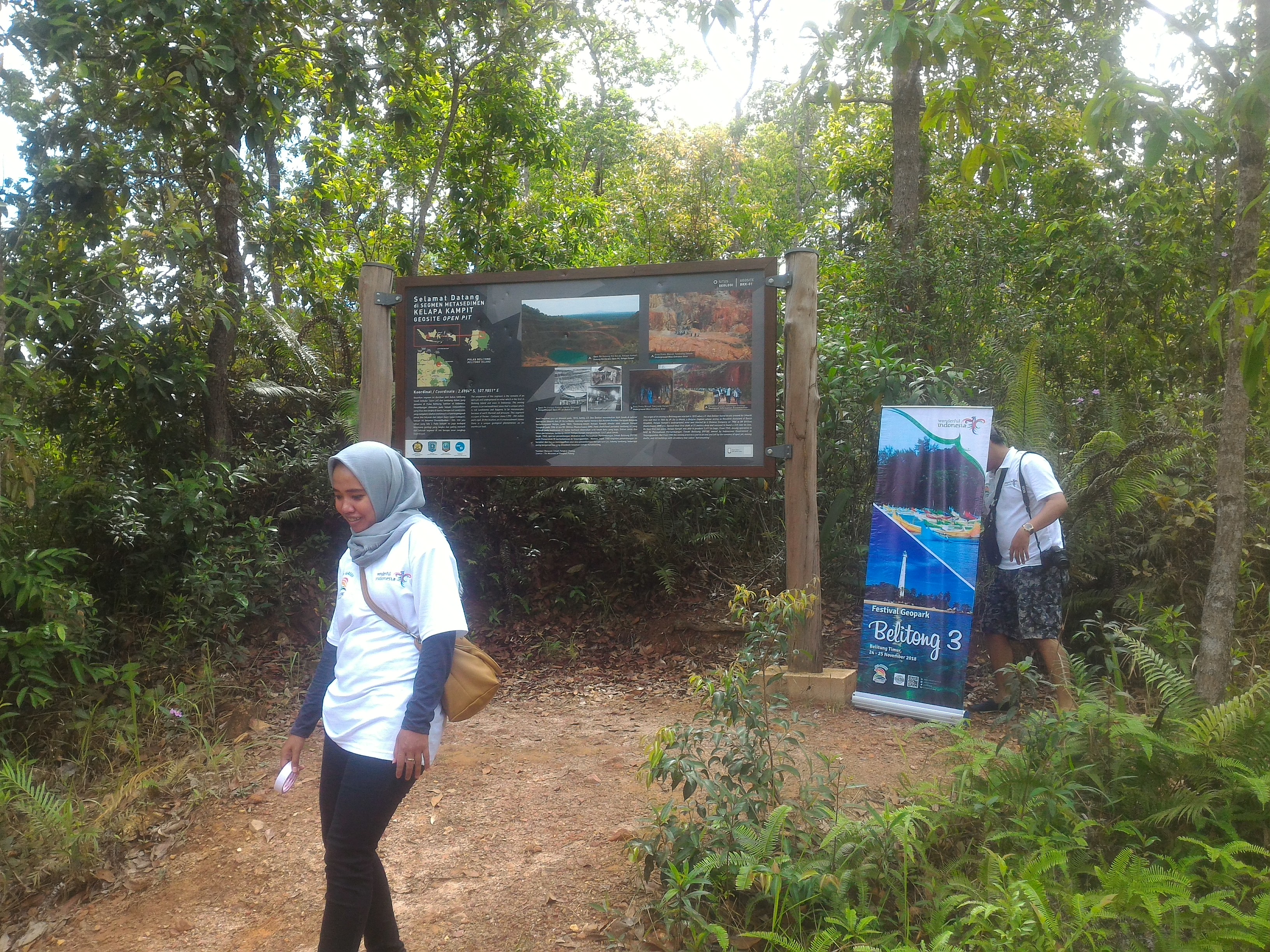 Geopark di pulau Belitung