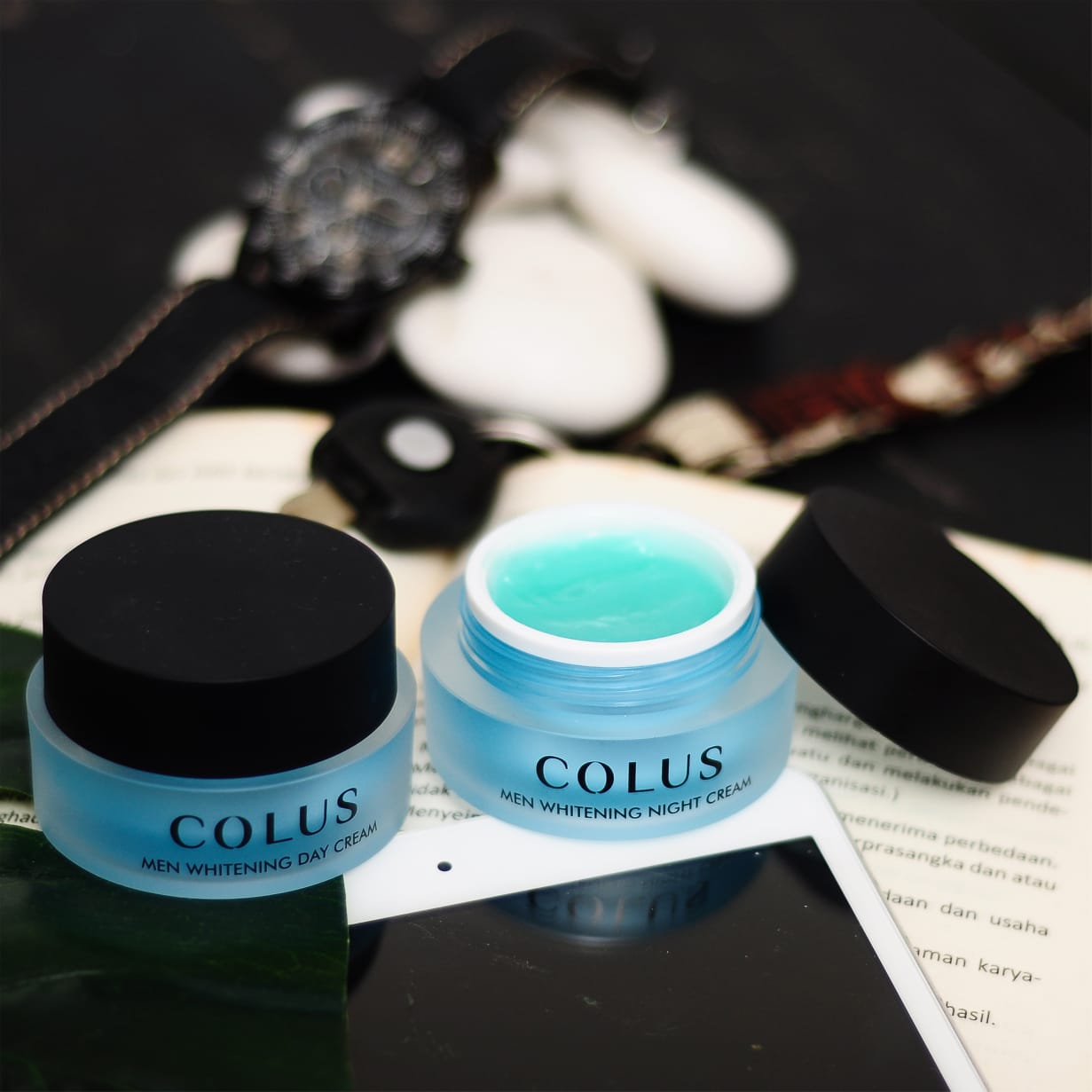 Salah satu produk perawatan tubuh buatan lokal