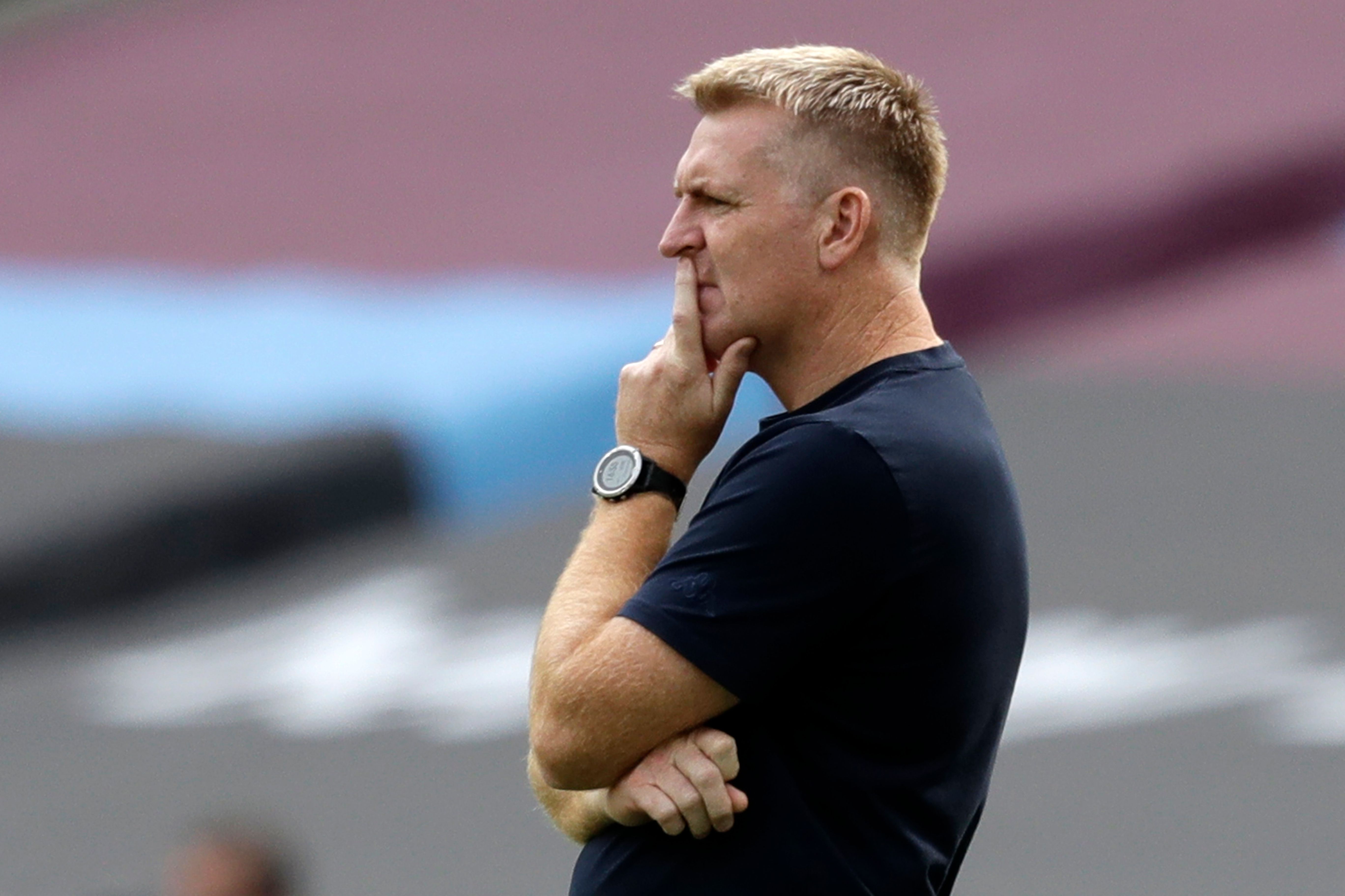 Manajer Aston Villa Dean Smith