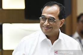 Menteri Perhubungan (Menhub) Budi Karya Sumad