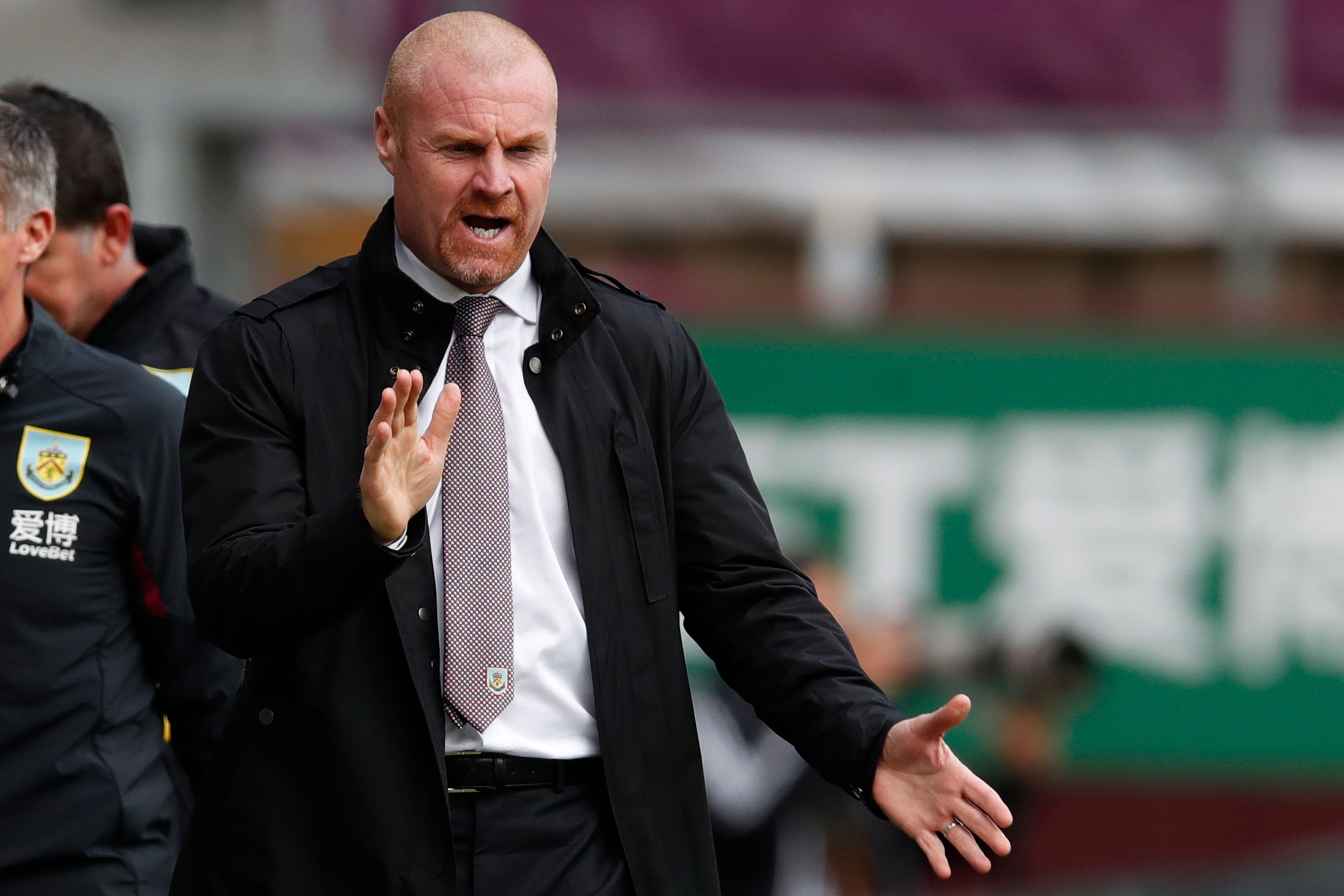 Pelatih Burnley Sean Dyche