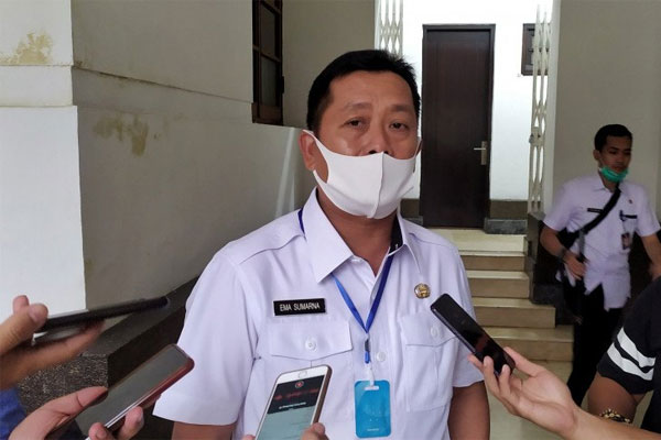 Sekretaris Daerah Kota Bandung, Provinsi Jabar Ema Sumarna.  