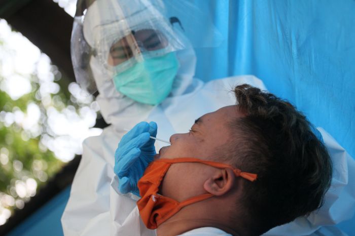 Ilustrasi: Swab Test untuk tracing Covid-19