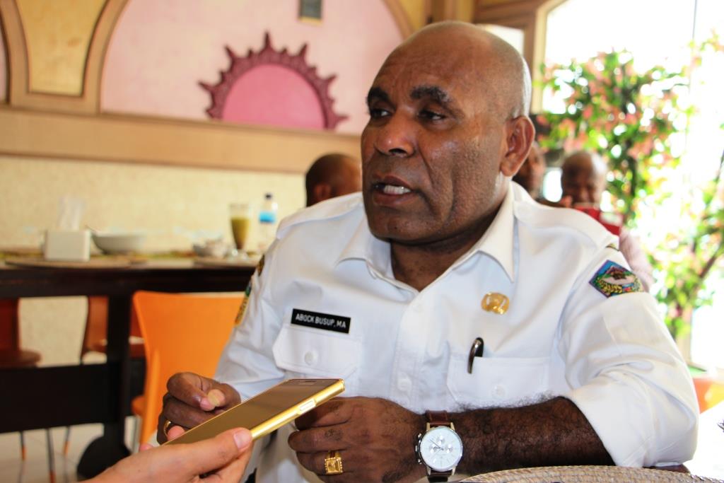 Bupati Yahukimo Abock Busup