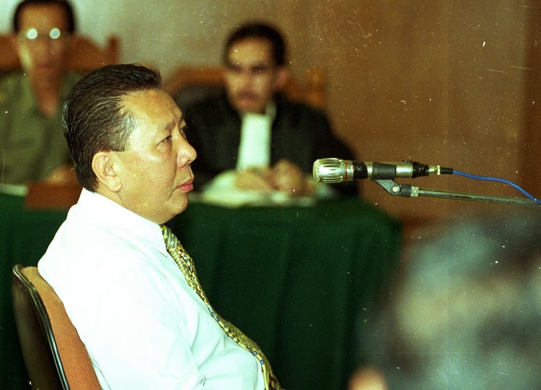 Terpidana kasus hak tagih Bank Bali Joko Tjandra alias Djoko S Tjandra.