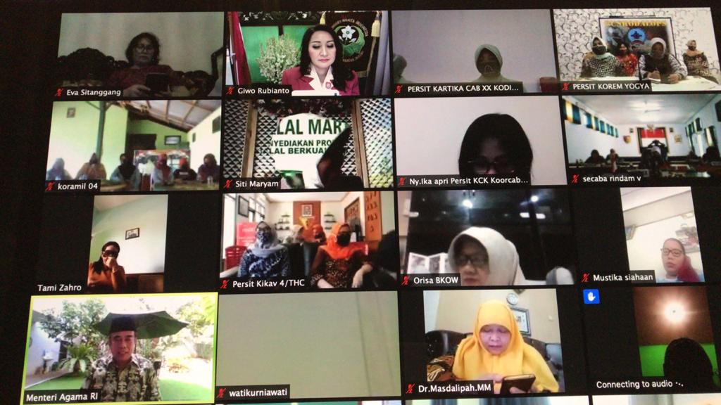 Webinar Kowani dan Kemenag