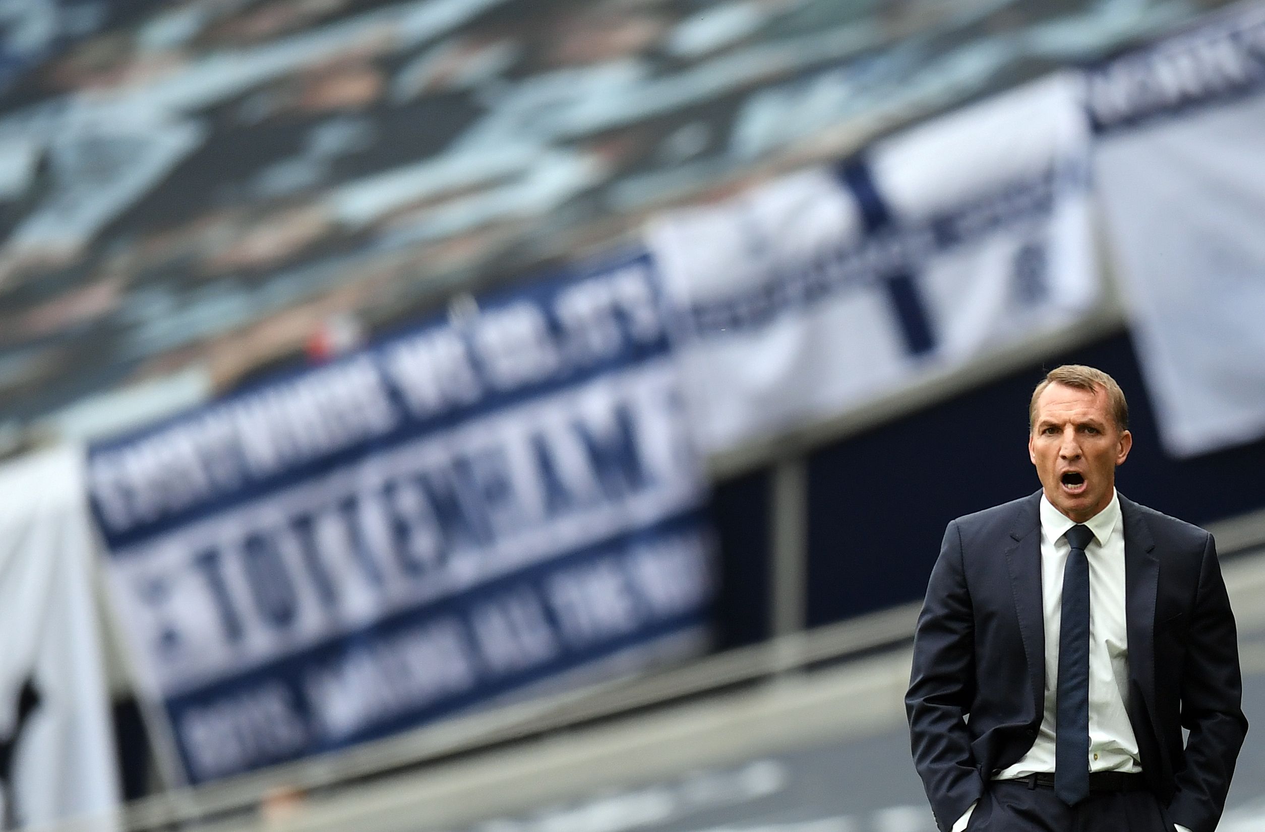 Manajer Leicester City Brendan Rodgers