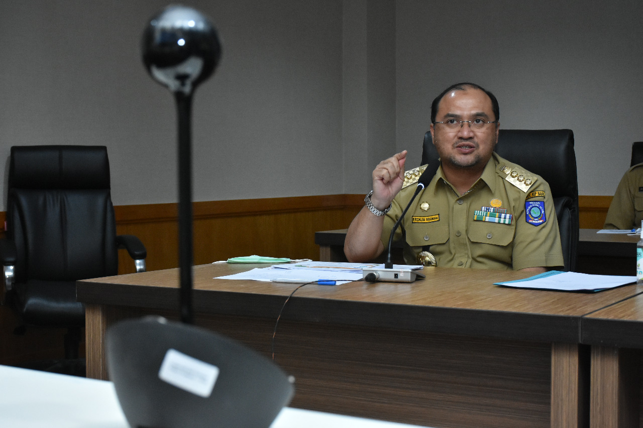 Gebernur Provinsi Kepulauan Bangka Belitung Erzaldi Rosman.    