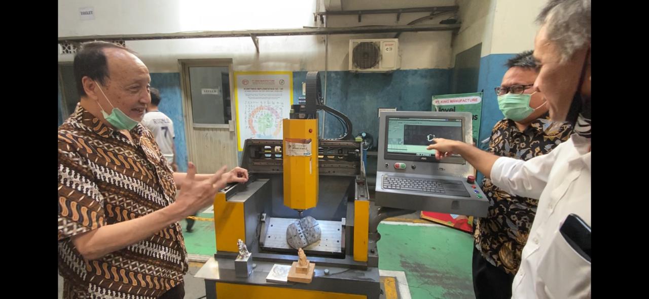 Sidak Direktur jenderal Vokasi Kemendikbud Wikan Sakarinto ke SMK