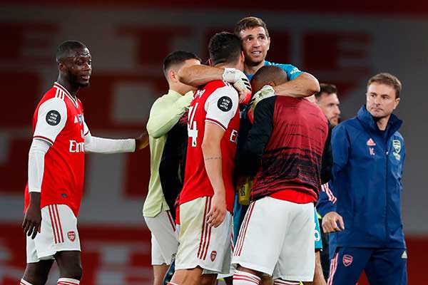 Para pesepak bola Arsenal