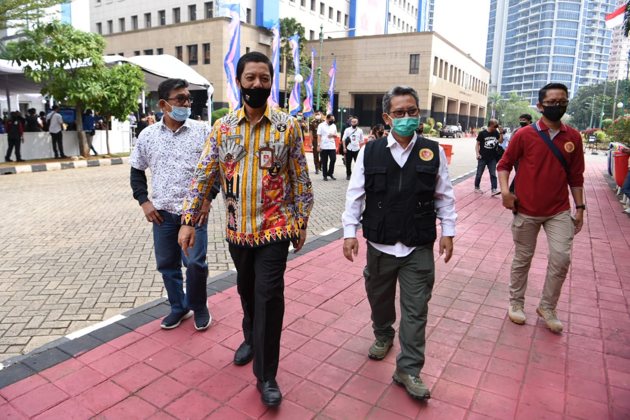 BIN Gelar Rapid Test di Kantor Wali Kota Jakbar, 4 Positif Korona