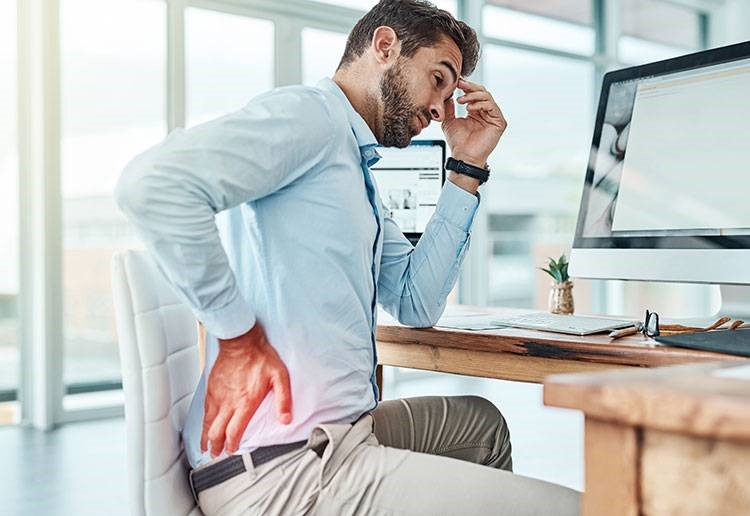 Ilustrasi cedera herniasi diskus