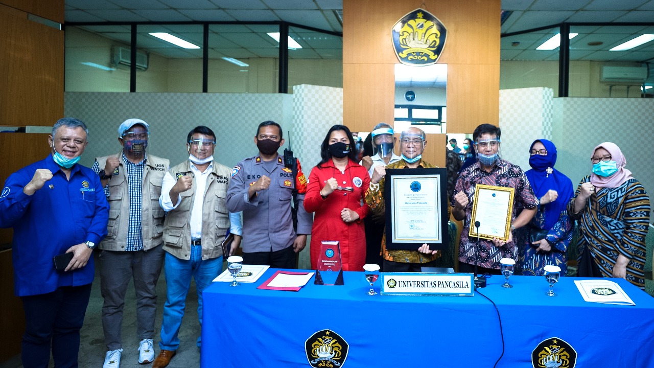 Penghargaan untuk Universitas Pancasila dari BNN
