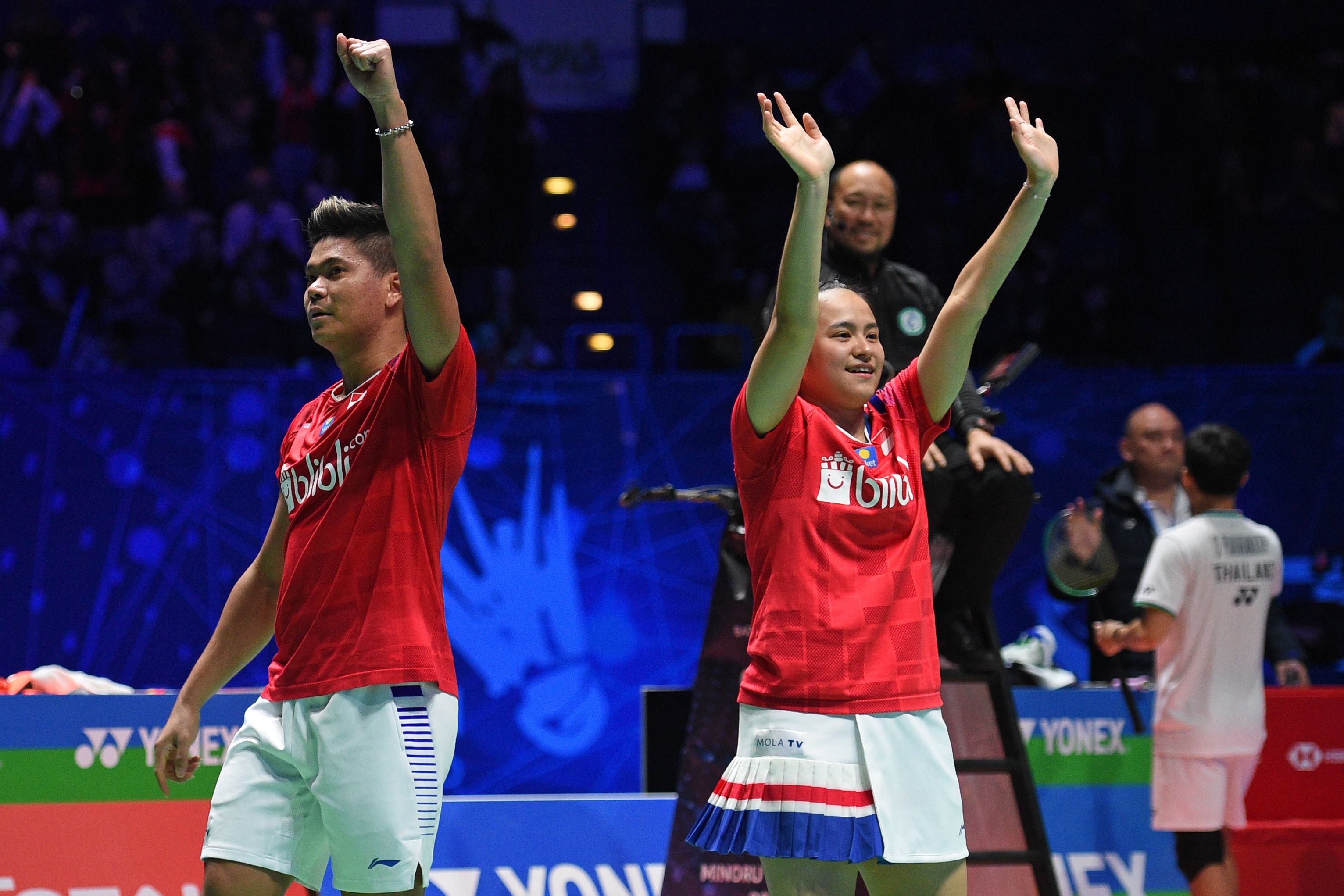 Pasangan ganda campuran Praveen Jordan/Melati Daeva Oktavianti