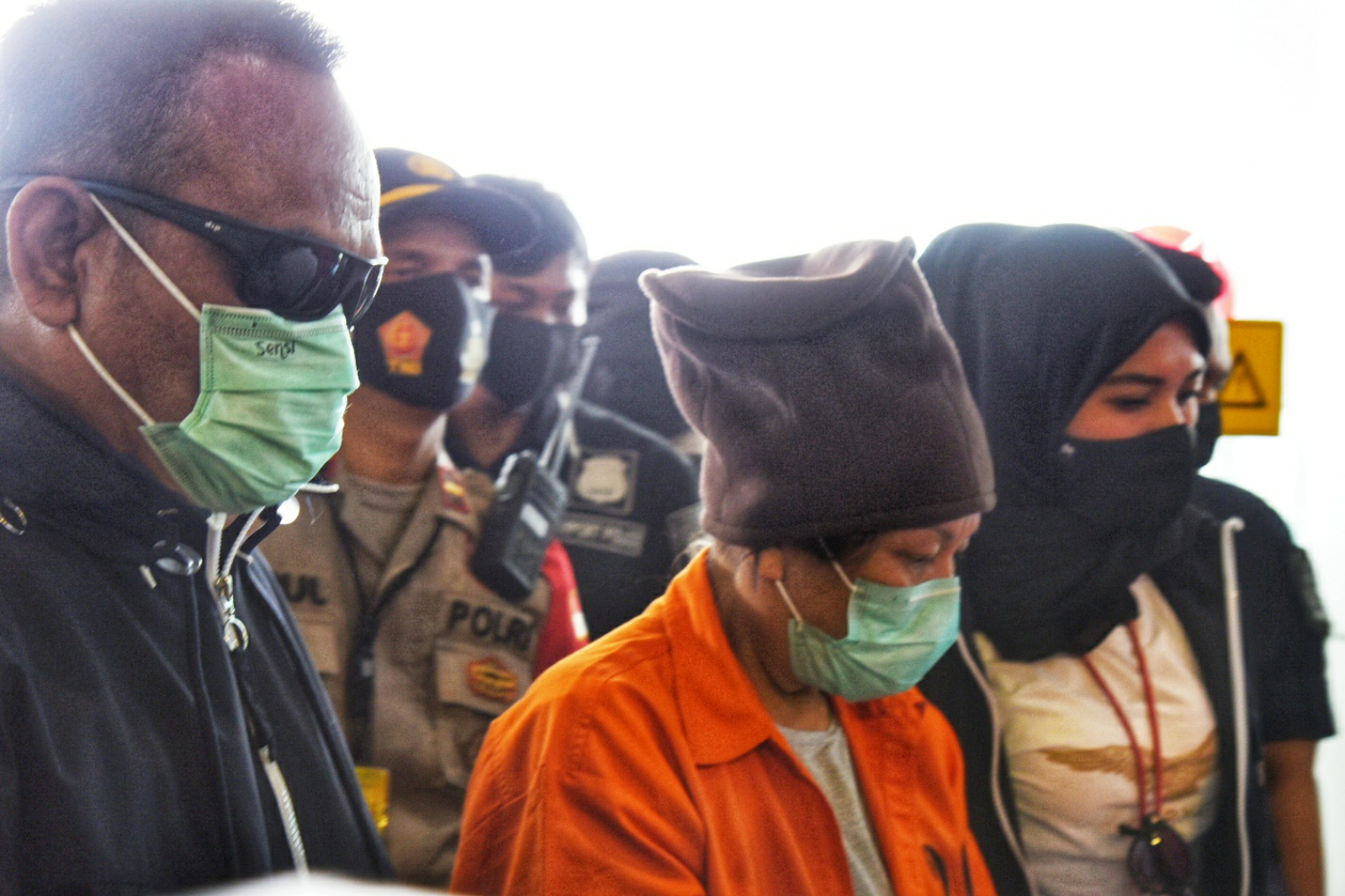 Tersangka penipuan kredit Bank BNI, Maria Pauline