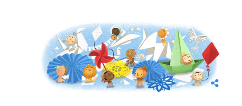 Tangkapan layar google doodle