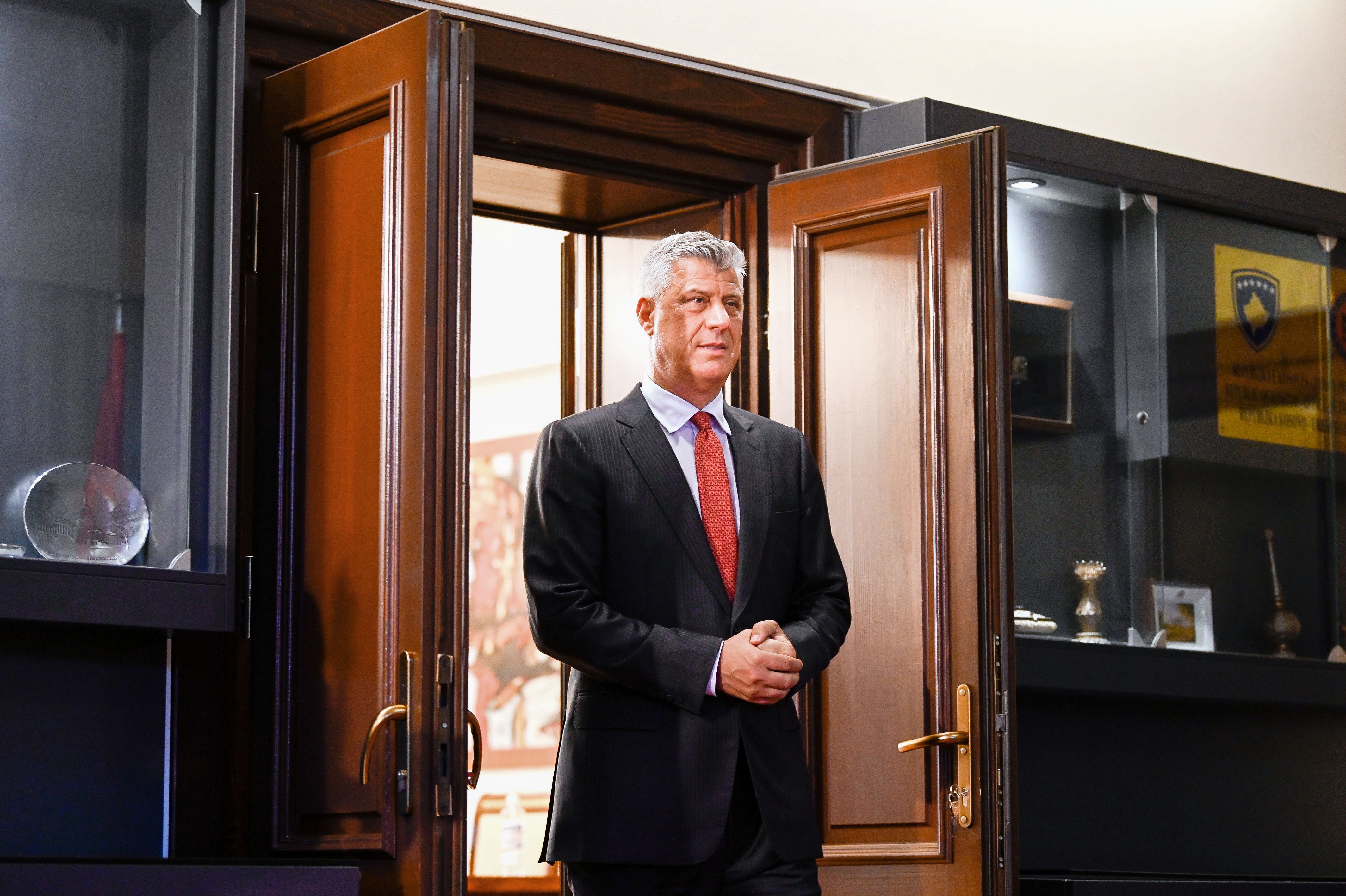 Presiden Kosovo Hashim Tachi