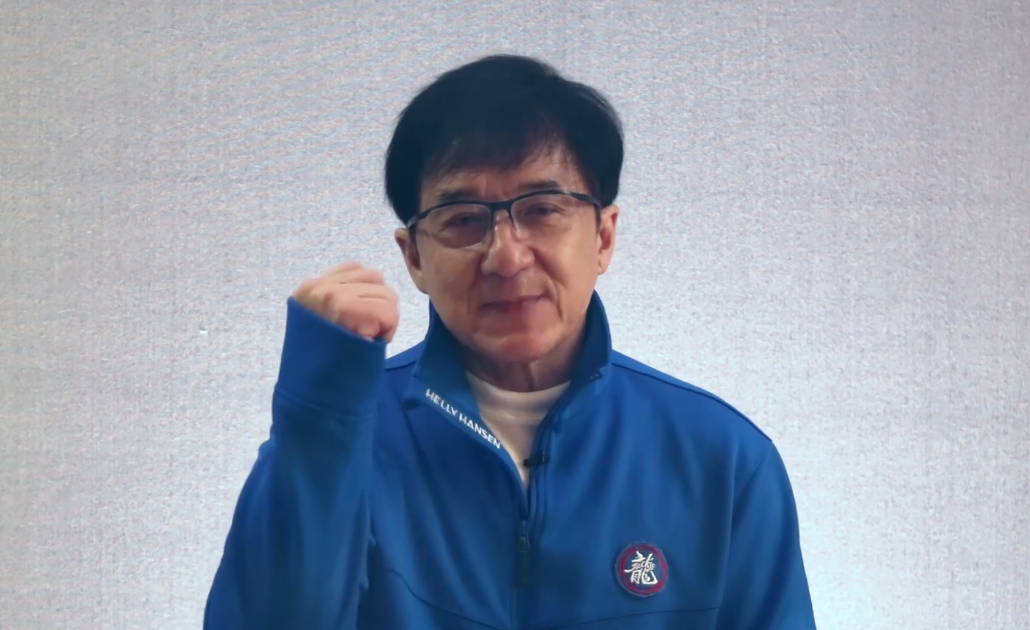 Video Jackie Chan yang dijadikan konten informasi keliru terkait covid-19.