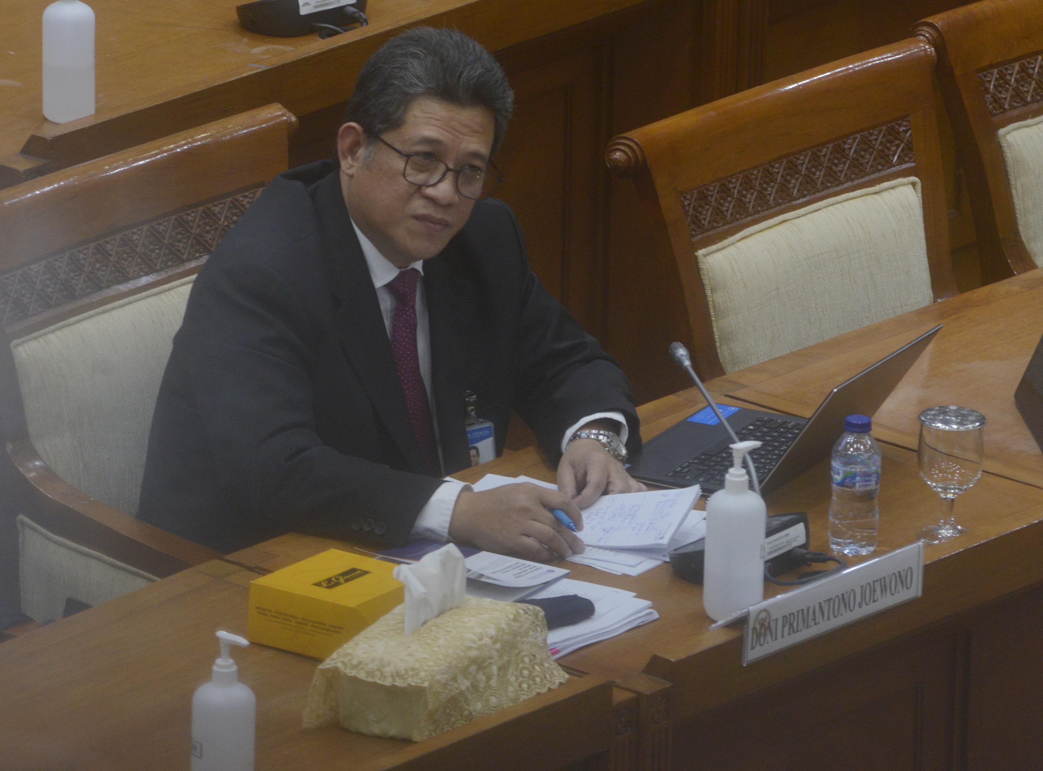 Deputi Gubernur Bank Indonesia (BI) terpilih, Doni Primanto Joewono.