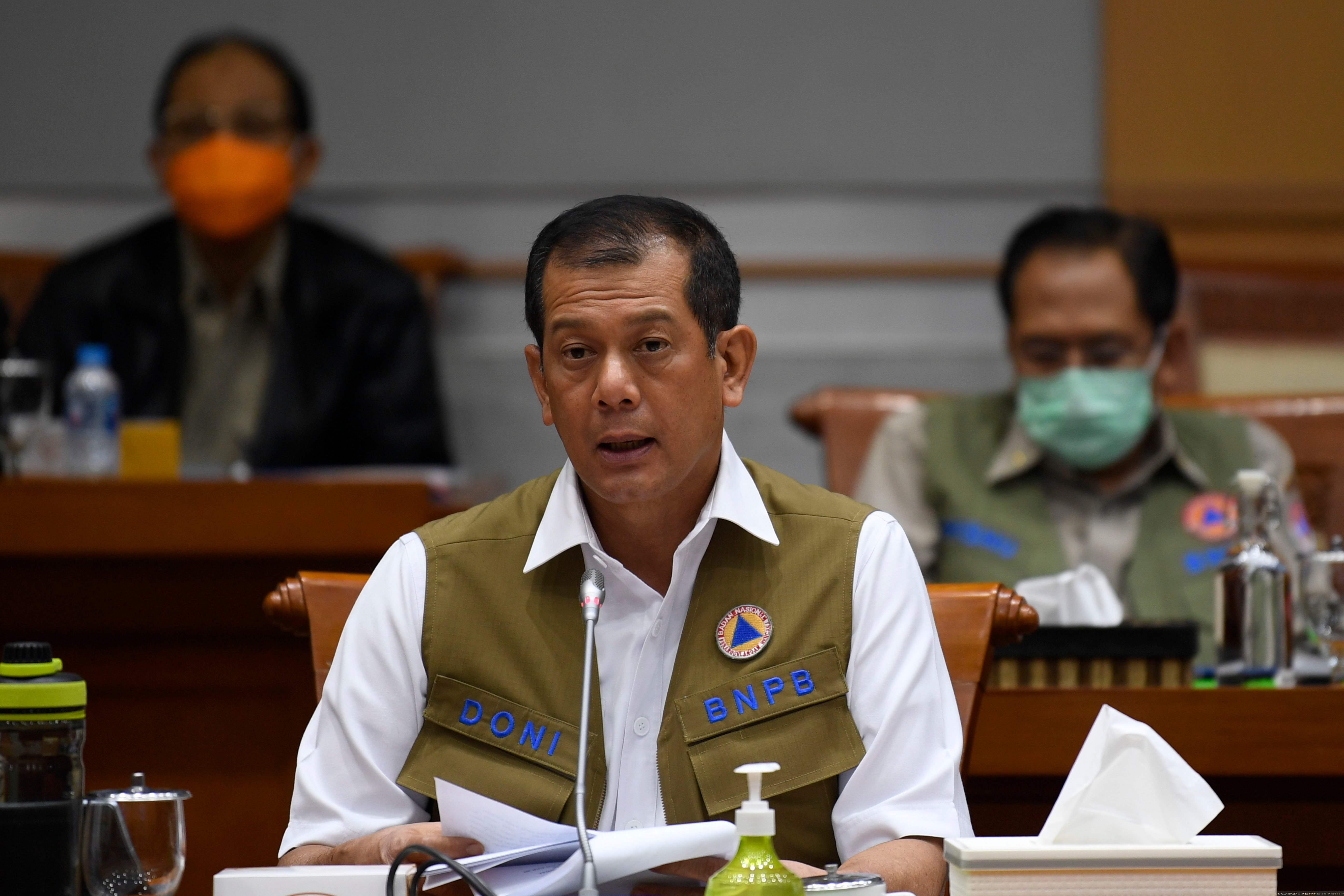 Ketua Gugus Tugas Percepatan Penanganan Covid-19 (Gugus Tugas Nasional) Doni Monardo