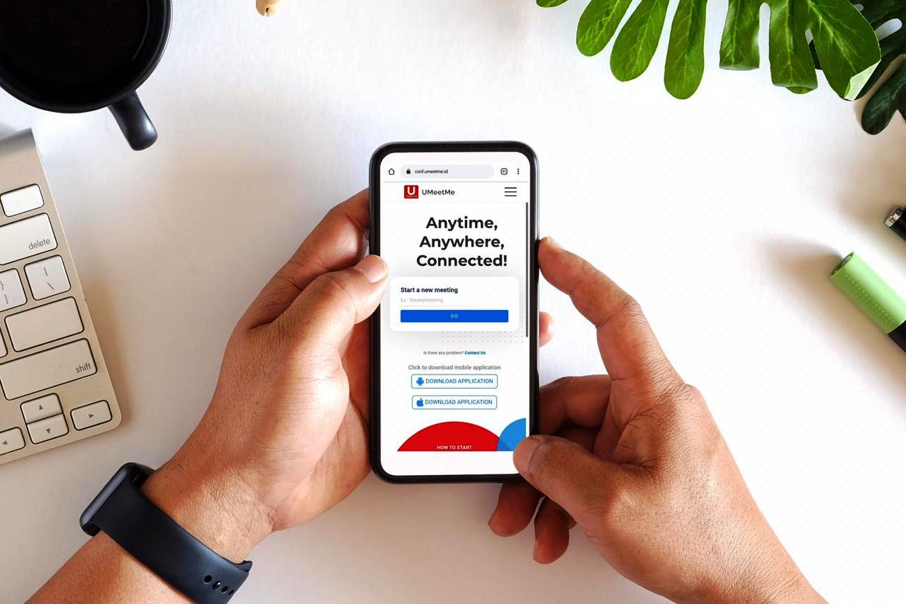 Meeting Online Pakai UMeetMe tak Bikin Kuota Jebol, Cukup Rp10