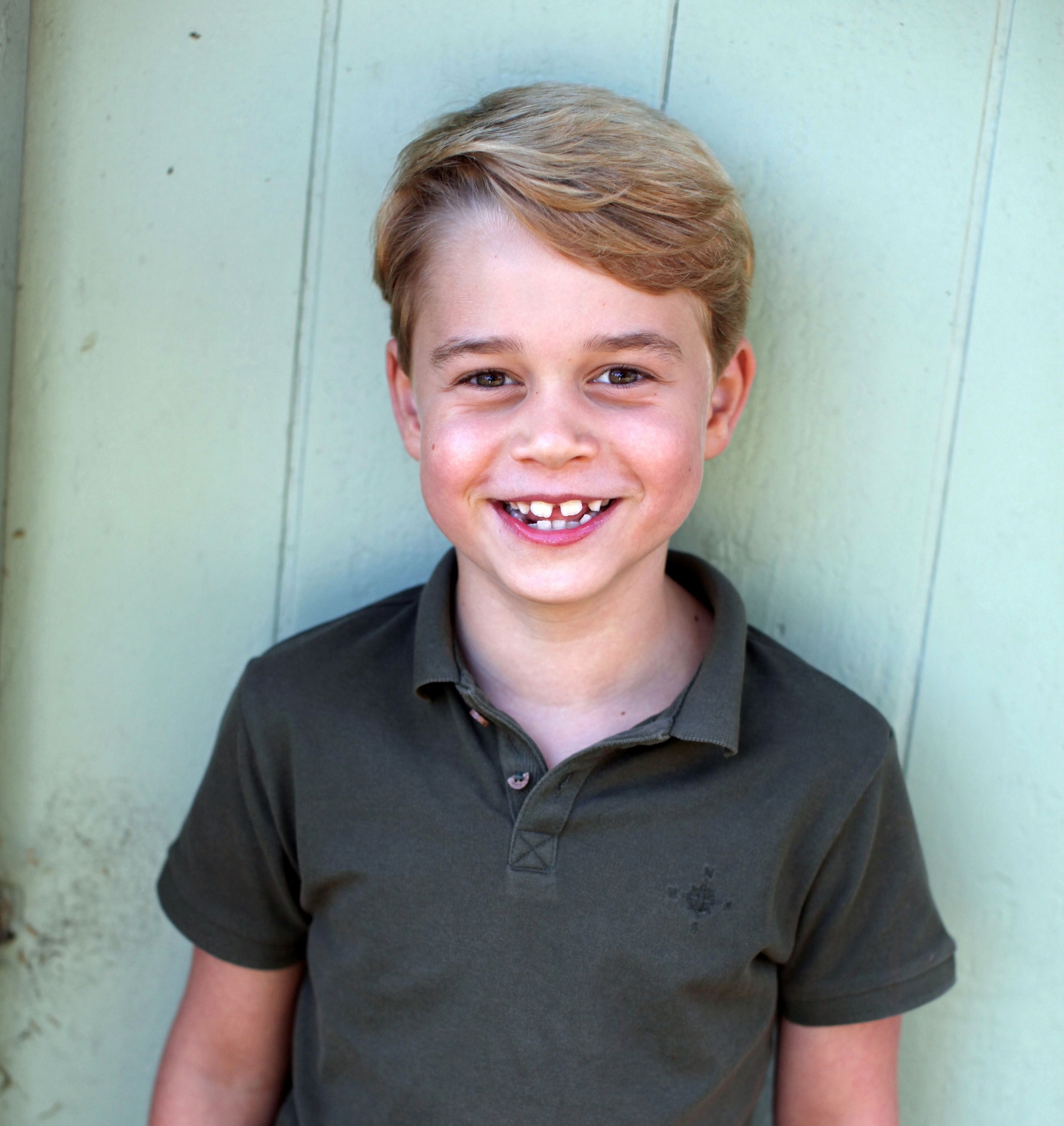 Foto terbaru Pangeran George yang dirilis Istana Kensington.