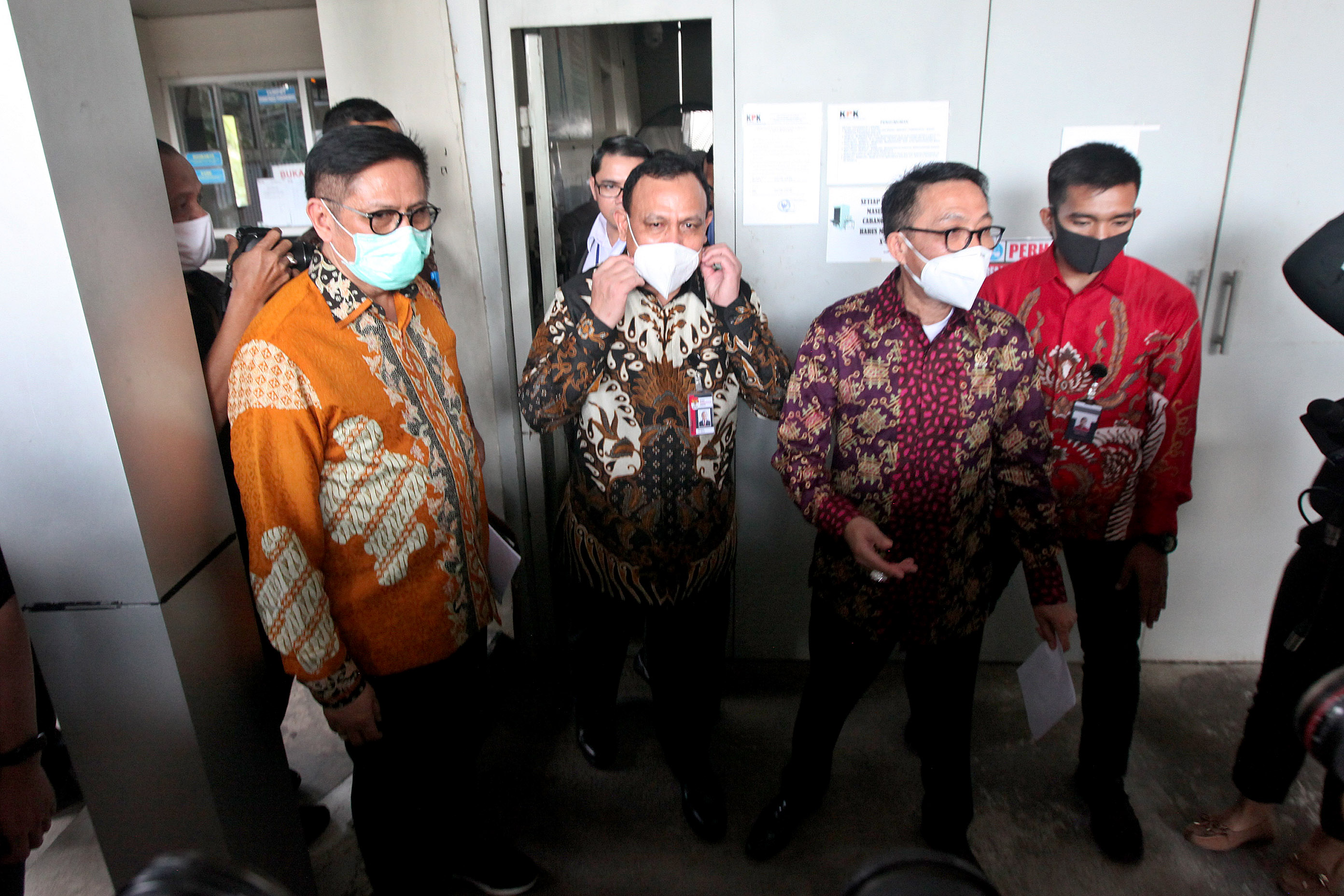 Komisi III DPR dan KPK menggelar RDP di Gedung KPK, Selasa (7/7)