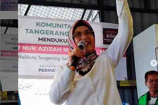 Wakil Sekjen Partai Demokrat yang juga putri Wapres Ma'ruf Amin, Siti Nur Azizah