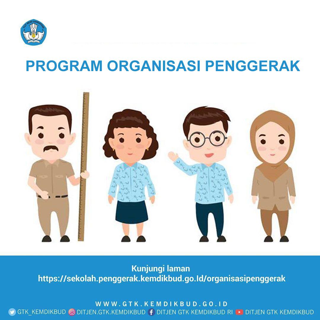 Program Organisasi Penggerak dari Kementerian Pendidikan dan Kebudayaan (Kemendikbud). 