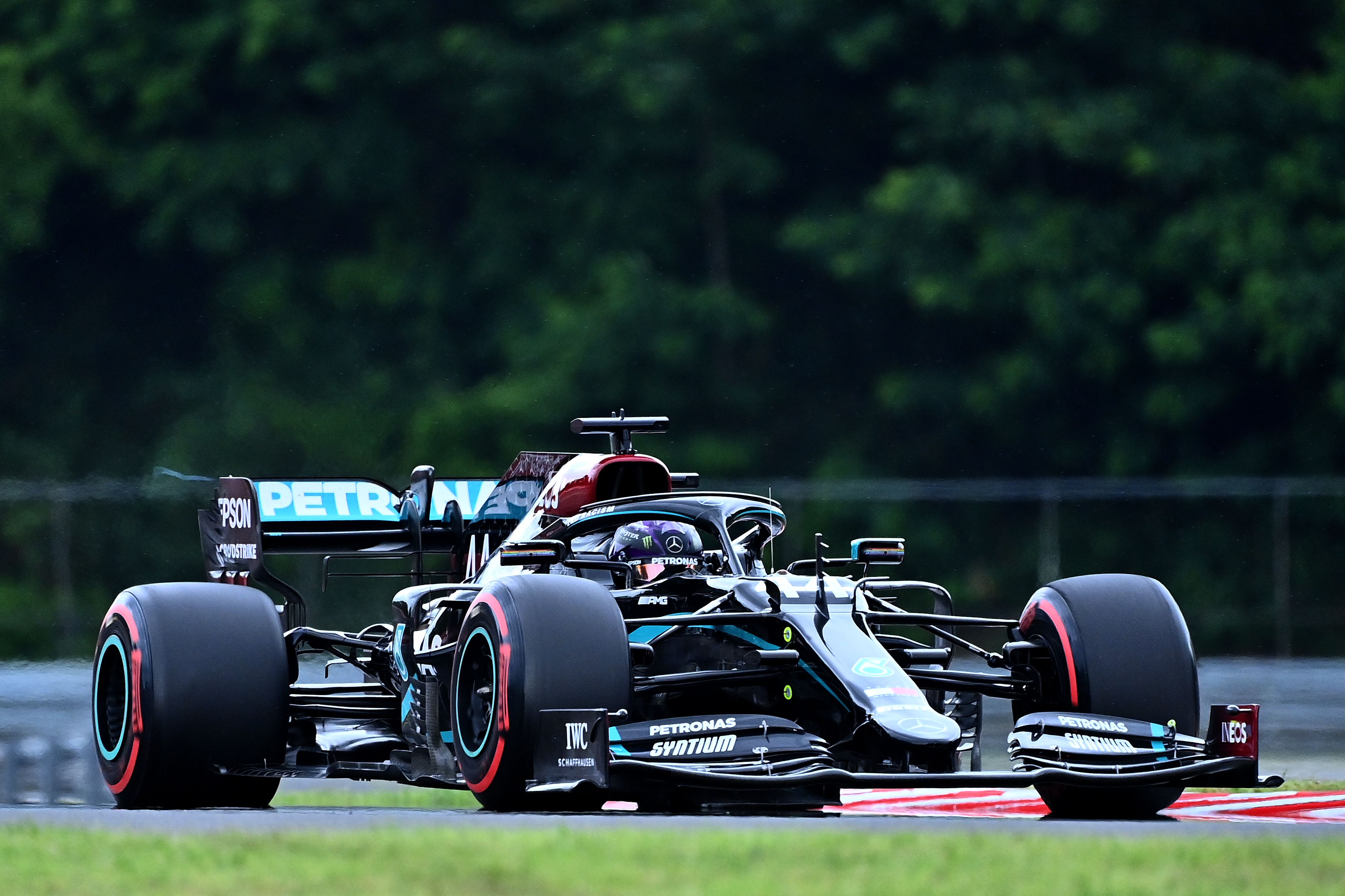 Lewis Hamilton di Kualifikasi GP Hungaria
